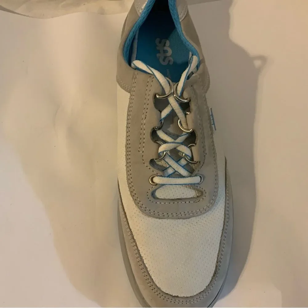 Women's 8 N SAS Sporty Active Sneakers Walking Shoes Multicolor Leather